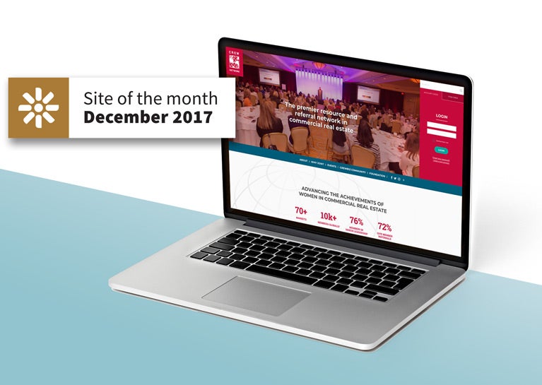 Crew Network website earns Kentico Site of the Month