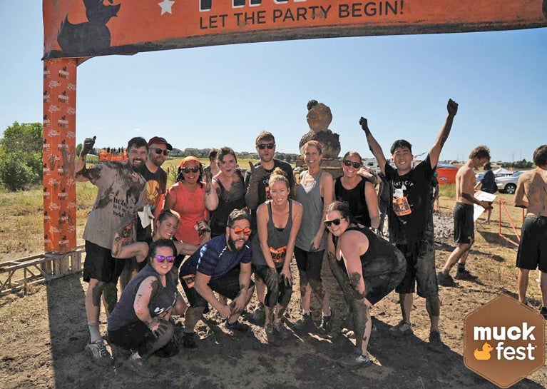 BlueModus Colleagues Get Muddy for MS
