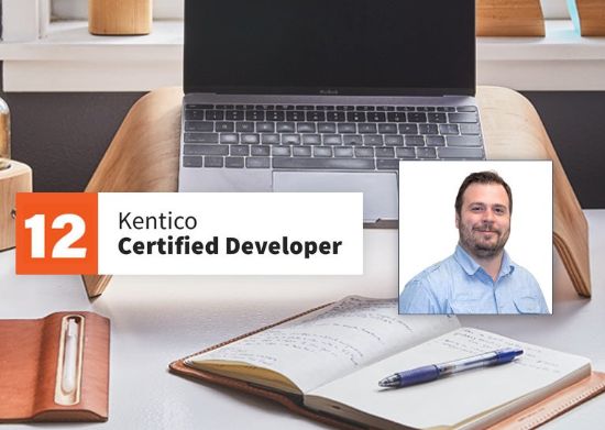 Aaron Brosey Adds Kentico 12 Developer Certification