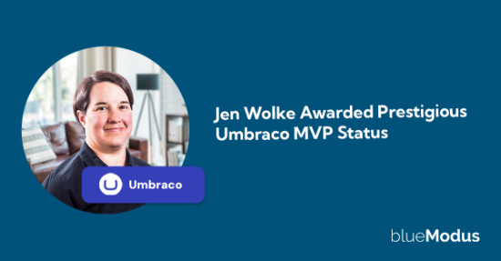Jen Wolke Awarded Prestigious Umbraco MVP Status 