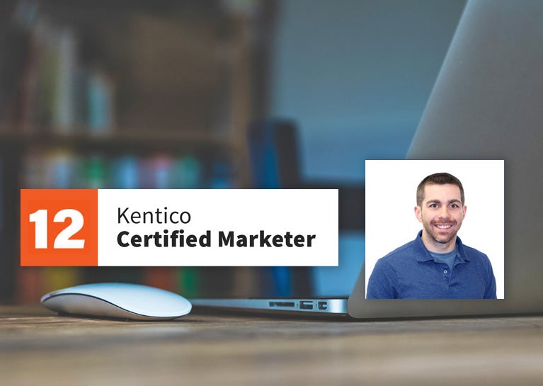 David Rector Earns Kentico Marketing Credentials