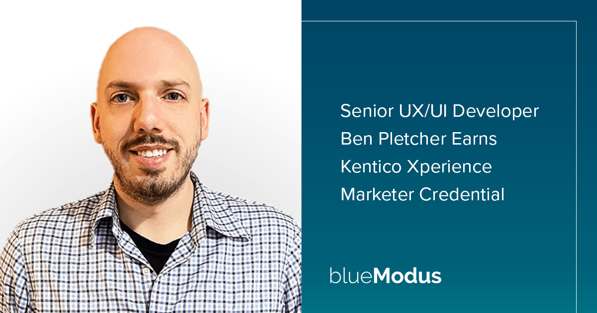 Ben Pletcher Brings UX/UI Design & Development Skills to BlueModus