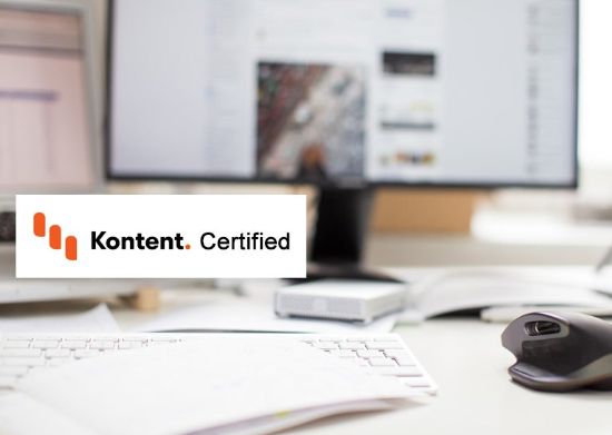 Dave Conder Certifies on Kentico Kontent