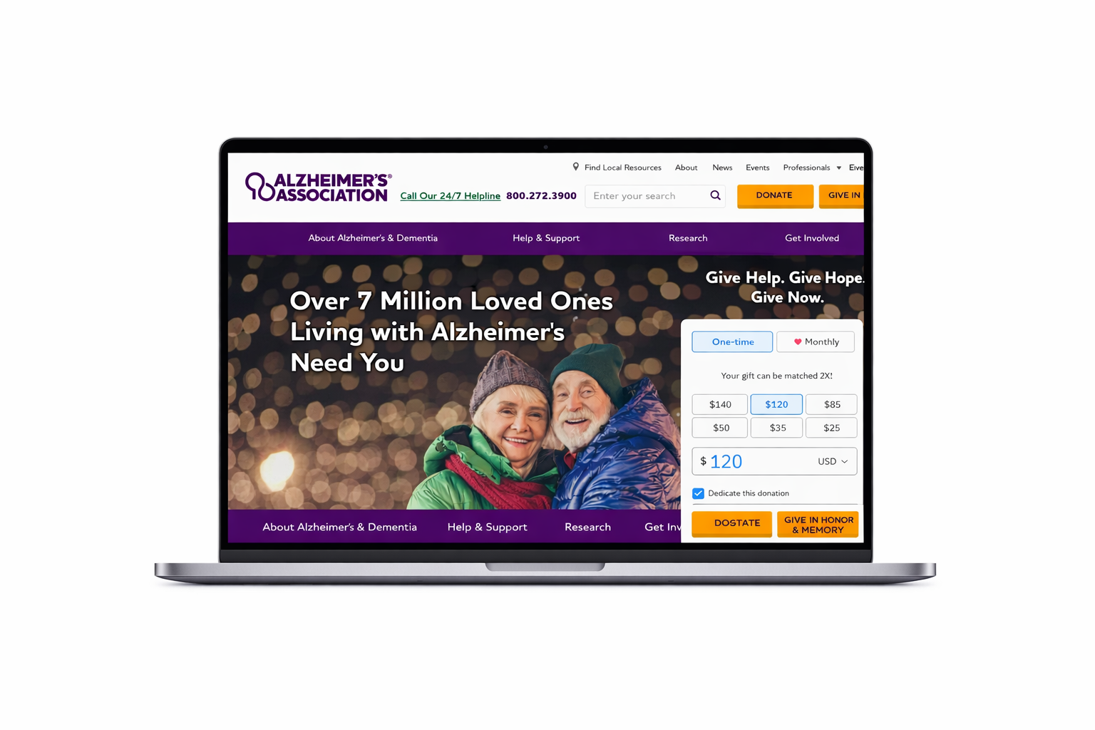 Alzheimer's Association logo